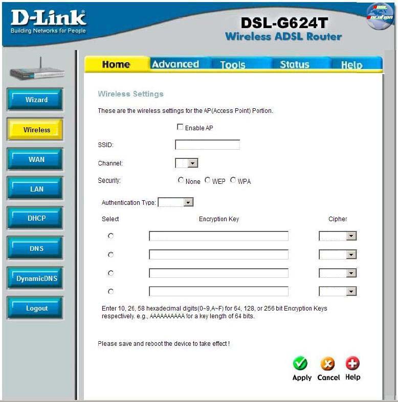 D-Link DSL G624T